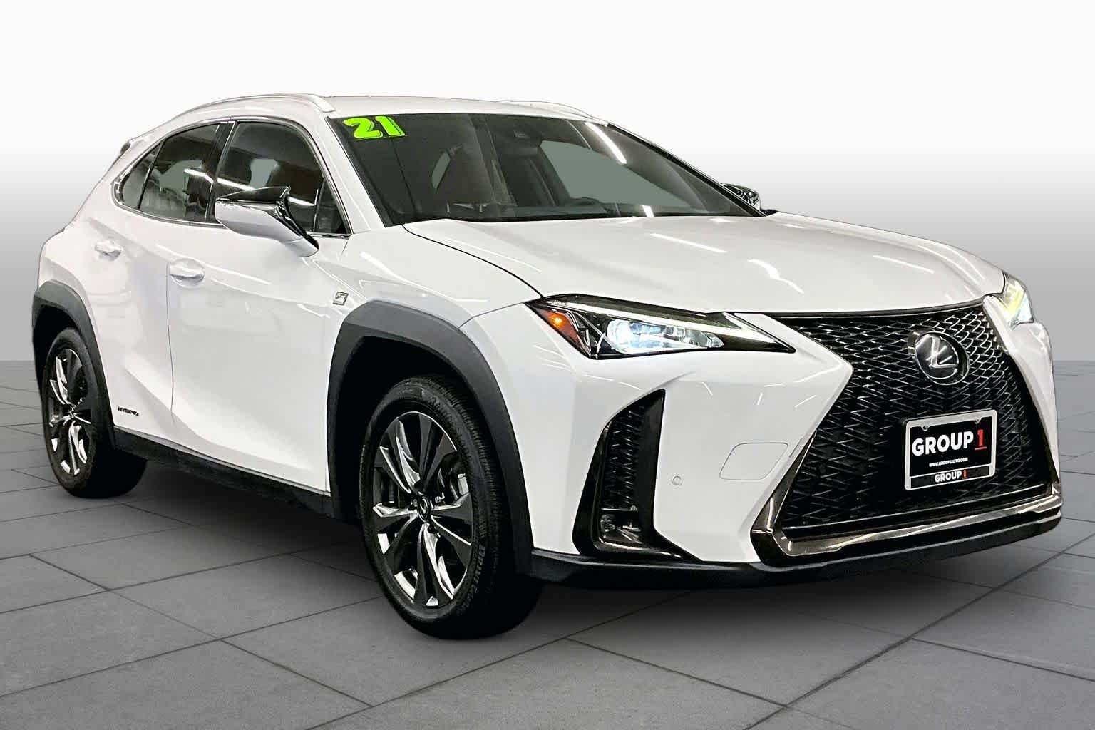 Certified Used 2021 Ultra White Lexus F SPORT image 3