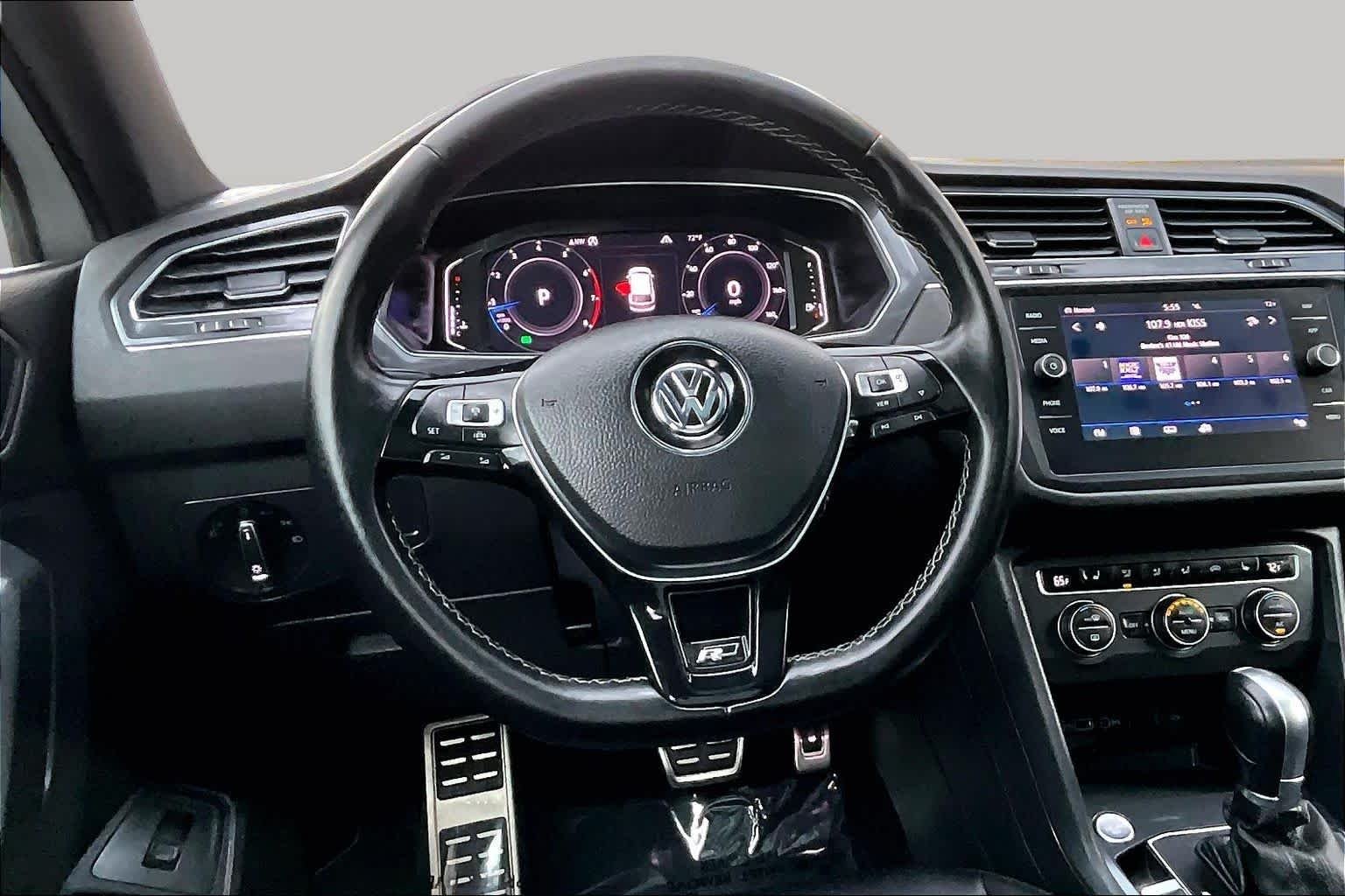 Used 2019 Pure White Volkswagen SEL R-Line Black image 6