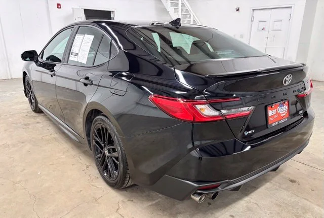 Used 2025 Black Toyota SE image 4
