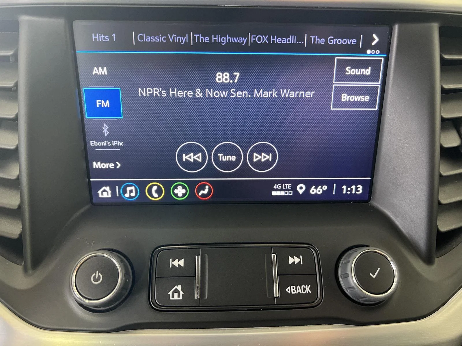 Used 2023 Ultra Blue Metallic GMC SLE image 13