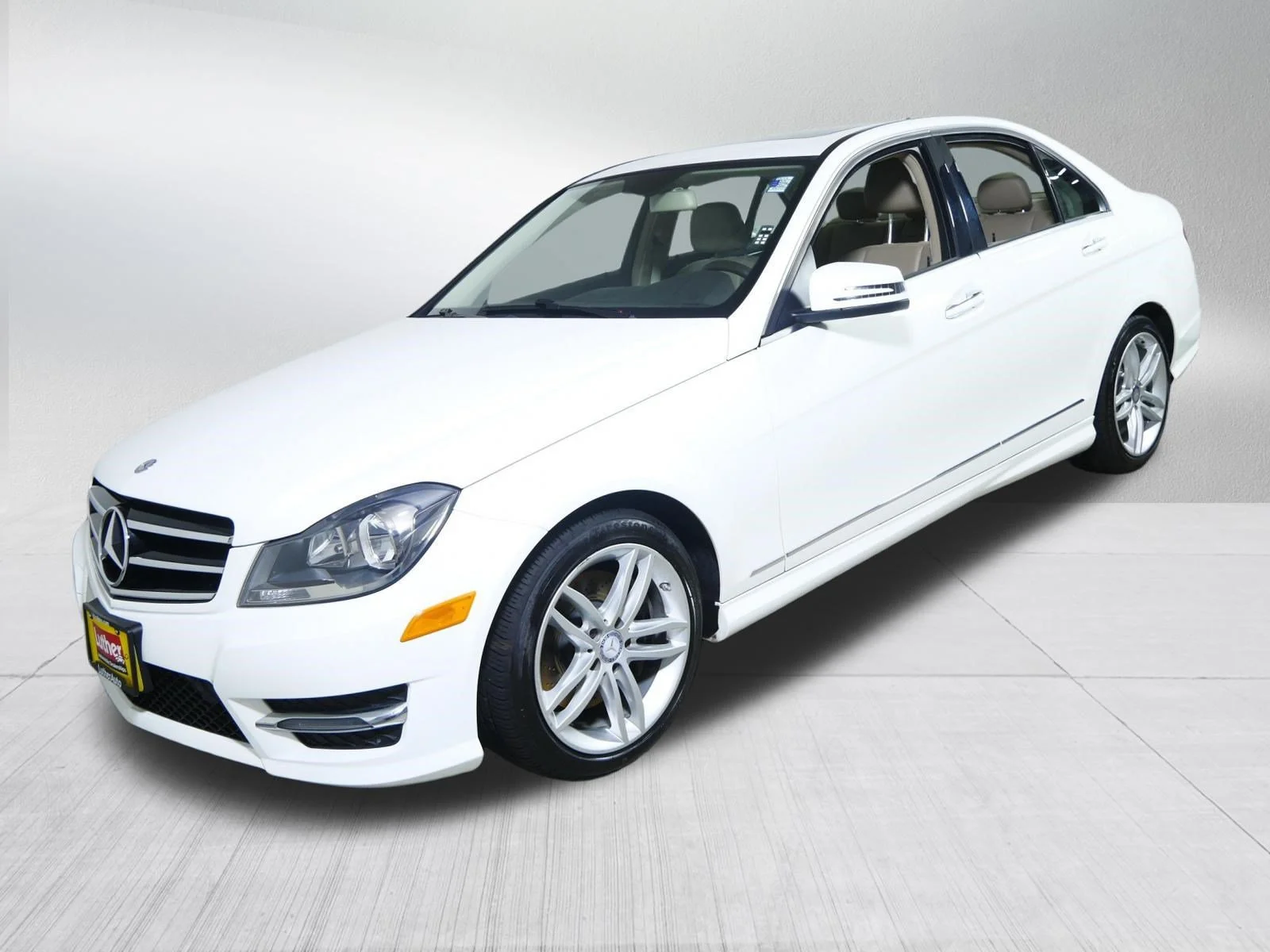 Used 2014 Diamond White Metallic Mercedes-Benz C 300 Sport image 3