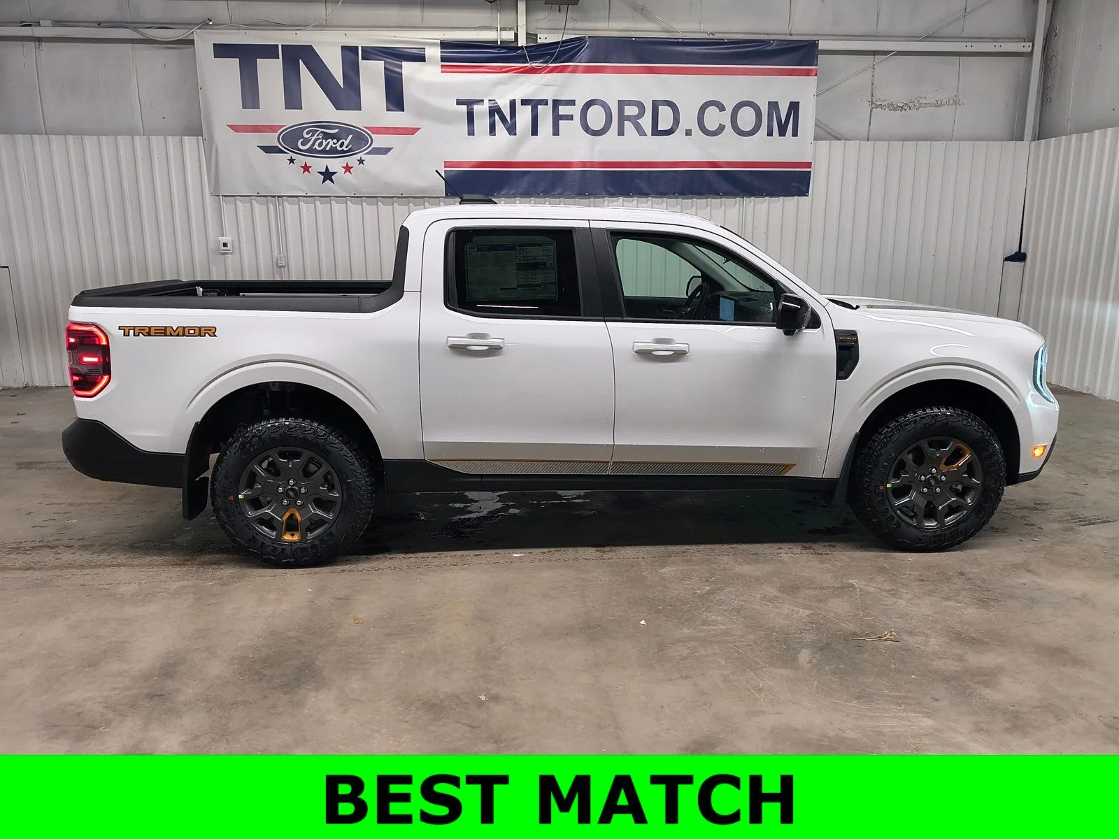 Oxford White 2025 Ford Maverick Tremor SuperCrew AWD Pickup Truck All-Wheel Drive 8-Speed Automatic