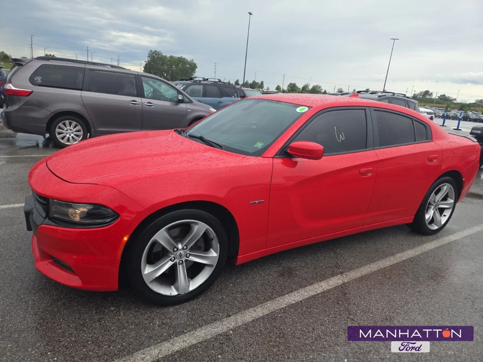 Used 2018 Torred Clearcoat Dodge R/T image 1