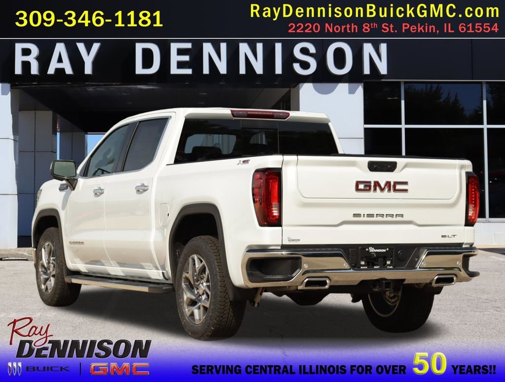 New 2026 Glacier White Tricoat GMC SLT image 5