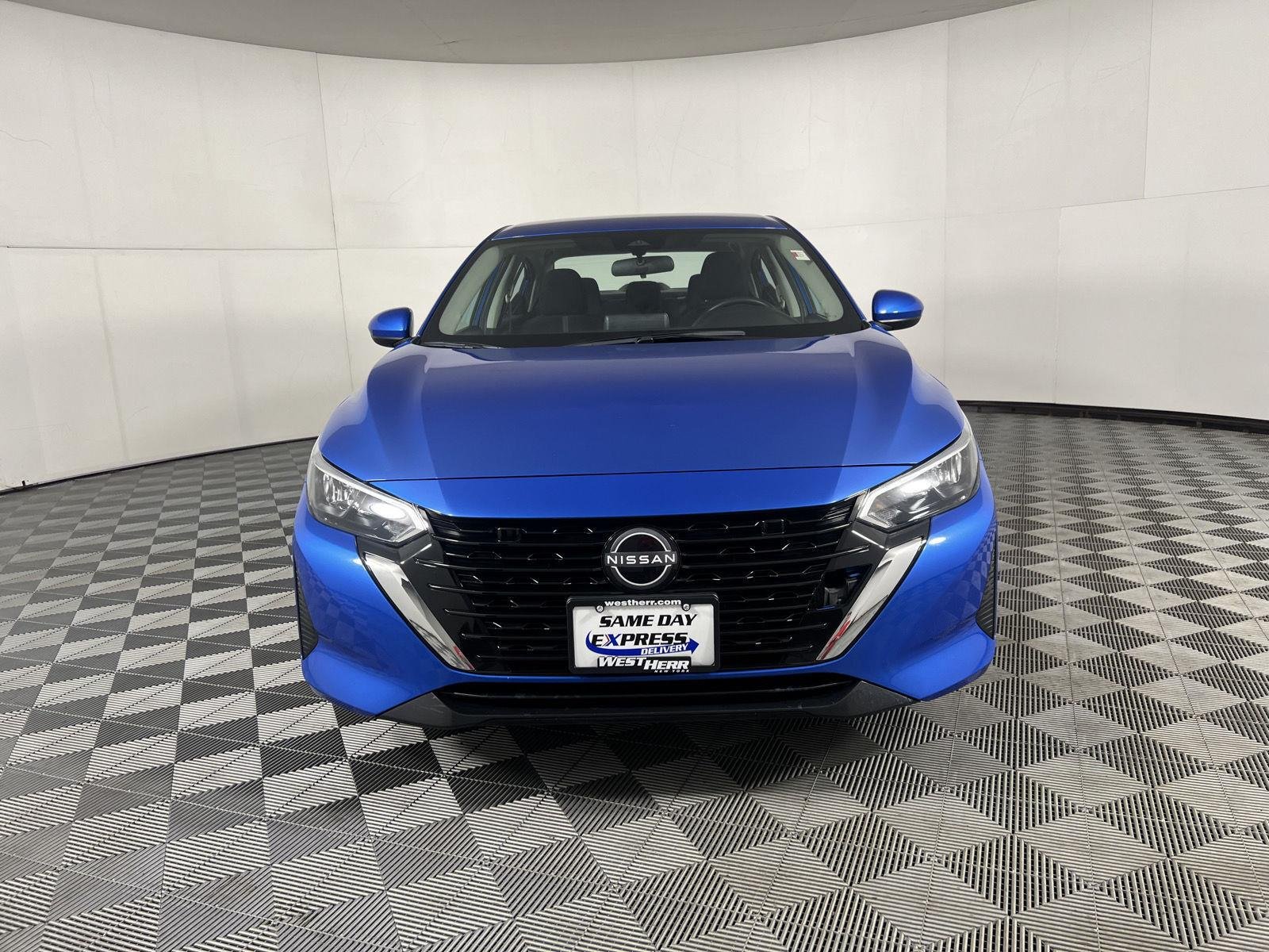 Used 2024 Electric Blue Metallic Nissan SV image 2