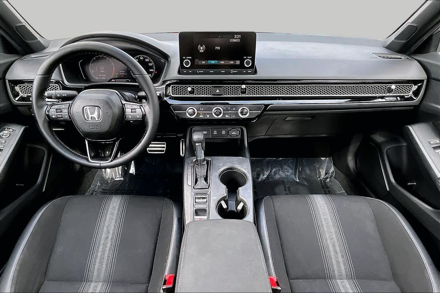 Used 2025 Solar Silver Metallic Honda Sport image 16