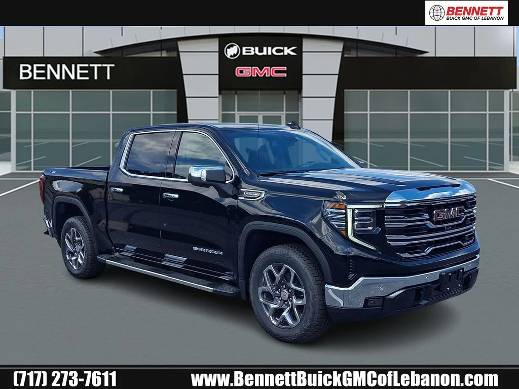 New 2026 Black GMC SLT image 1
