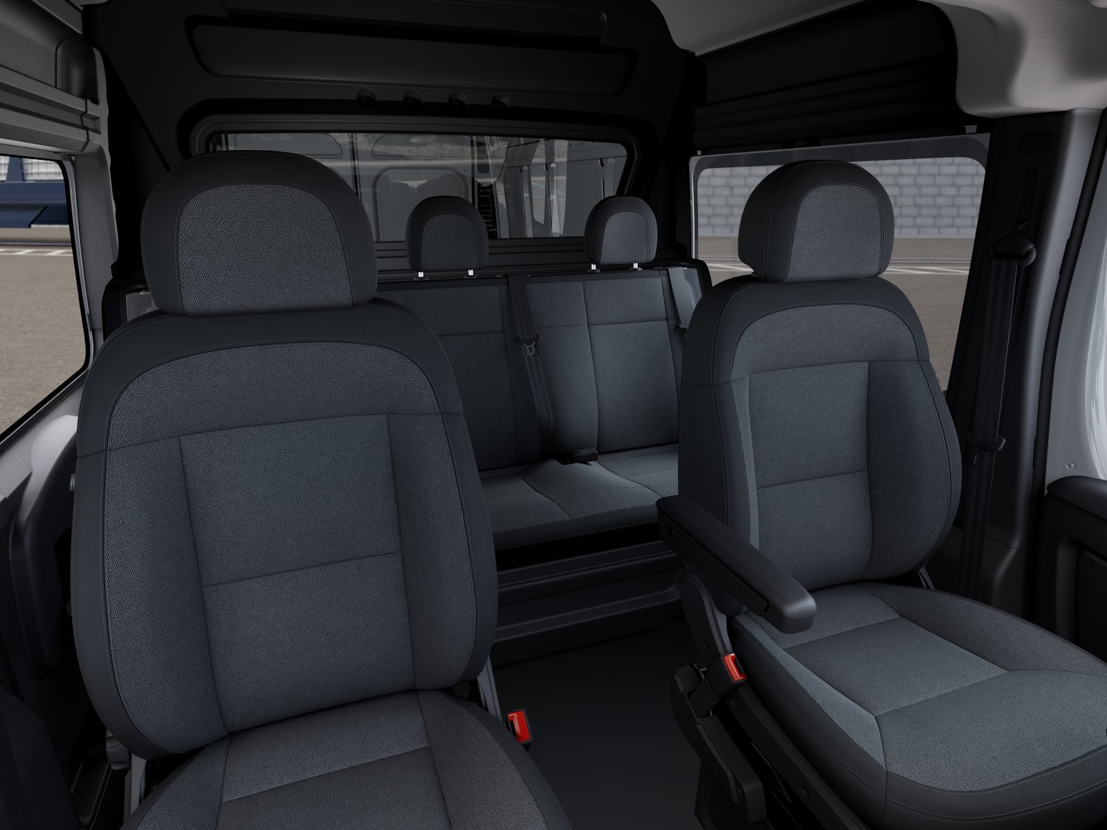 New 2026 Bright White Clearcoat RAM High Roof image 9