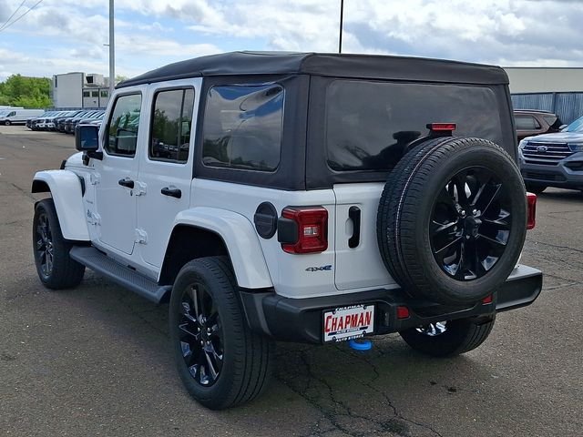 Used 2023 White Jeep Sahara 4xe image 4