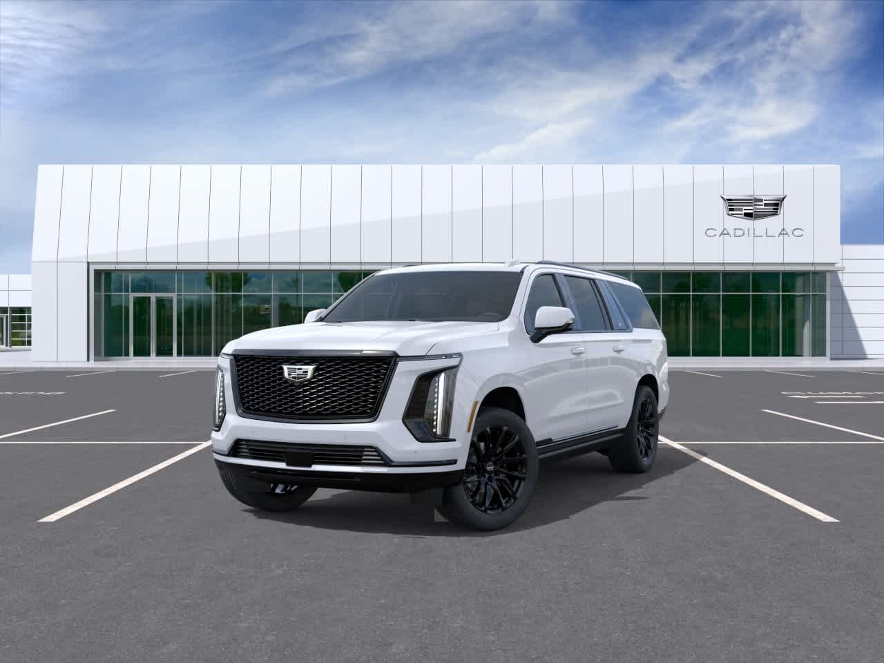 New 2026 Vibrant White Tricoat Cadillac Sport image 8
