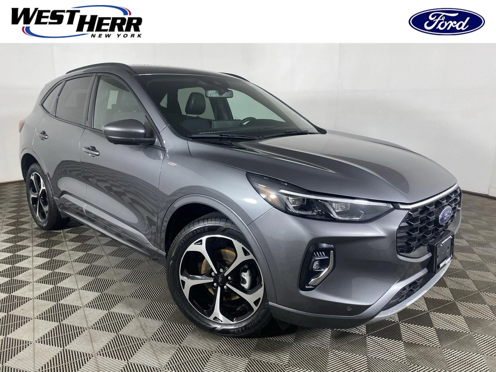 Used 2023 Carbonized Gray Ford ST-Line Elite image 1