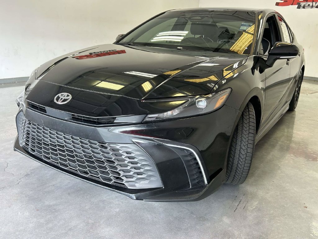 Certified Used 2025 Black Toyota SE image 7