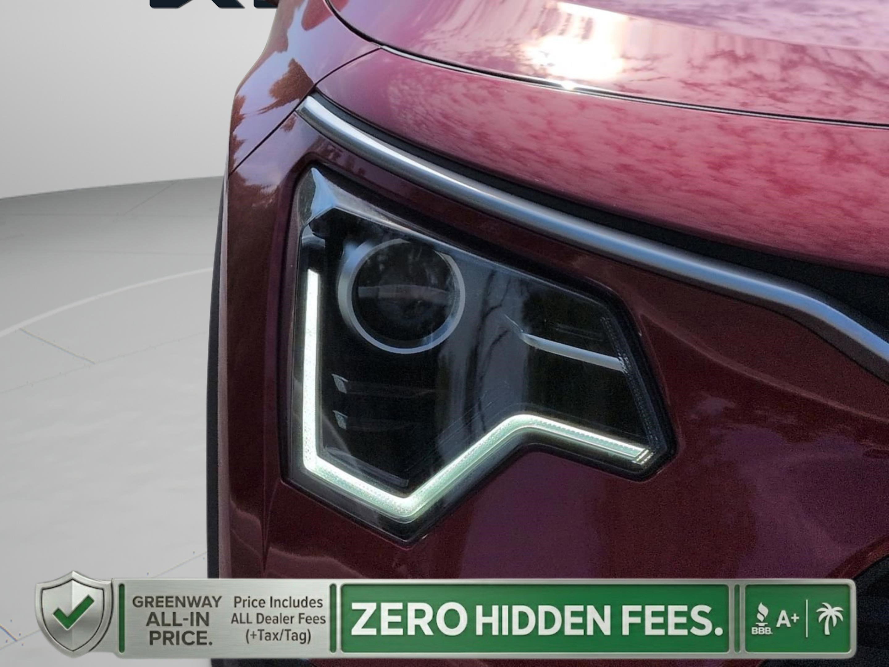 New 2026 Runway Red Kia LX image 27
