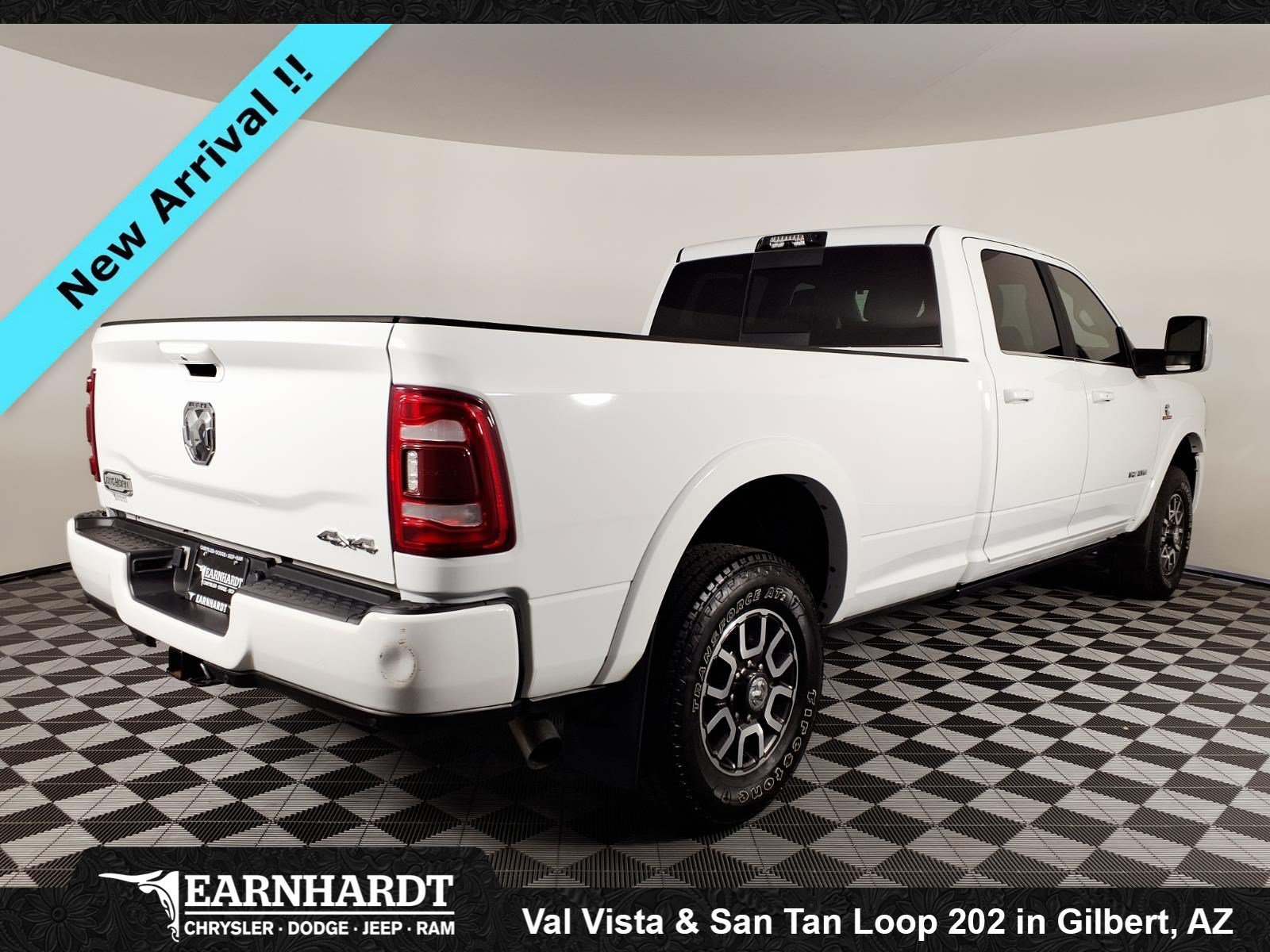 Used 2024 Bright White Clearcoat Ram Longhorn image 4