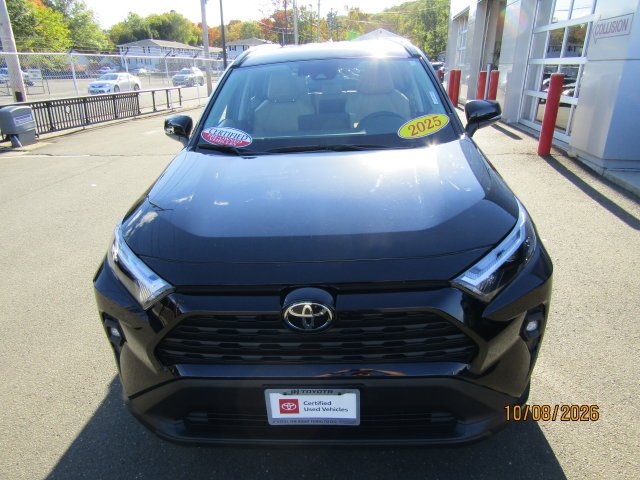 Used 2025 Midnight Black Metallic Toyota XLE Premium image 2