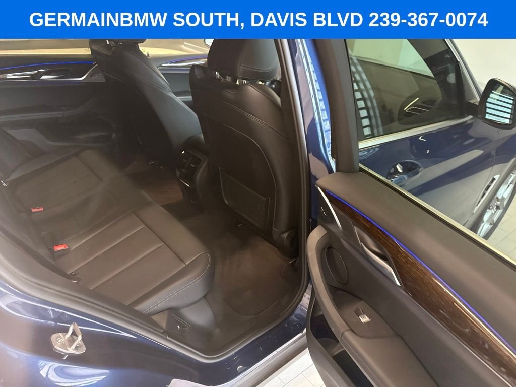 Certified Used 2022 Blue Metallic BMW sDrive30i image 31