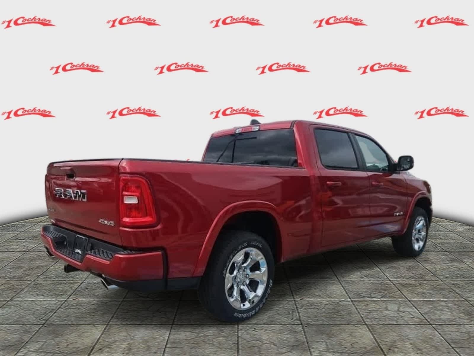 New 2026 Molten Red Pearlcoat Ram Big Horn image 9
