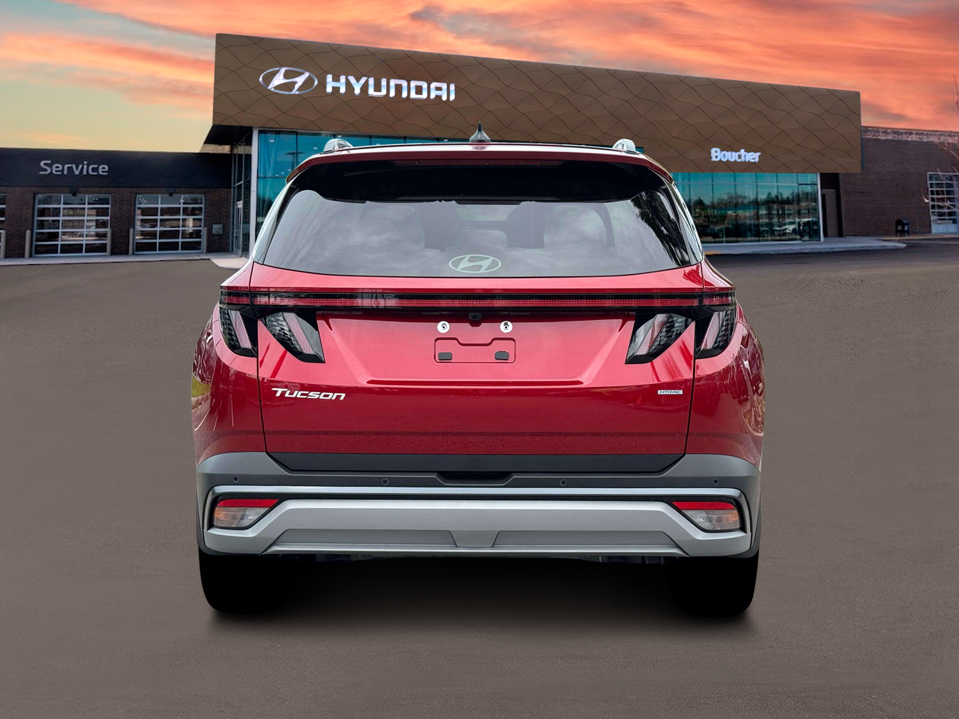New 2026 Ultimate Red Hyundai Limited AWD image 6