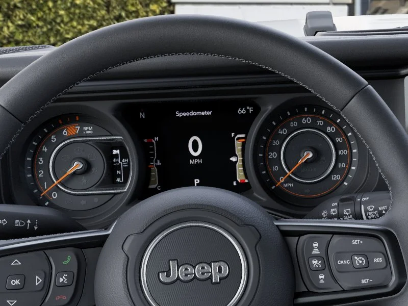 New 2026 Bright White Clear-Coat Exterior Paint Jeep Rubicon X image 17