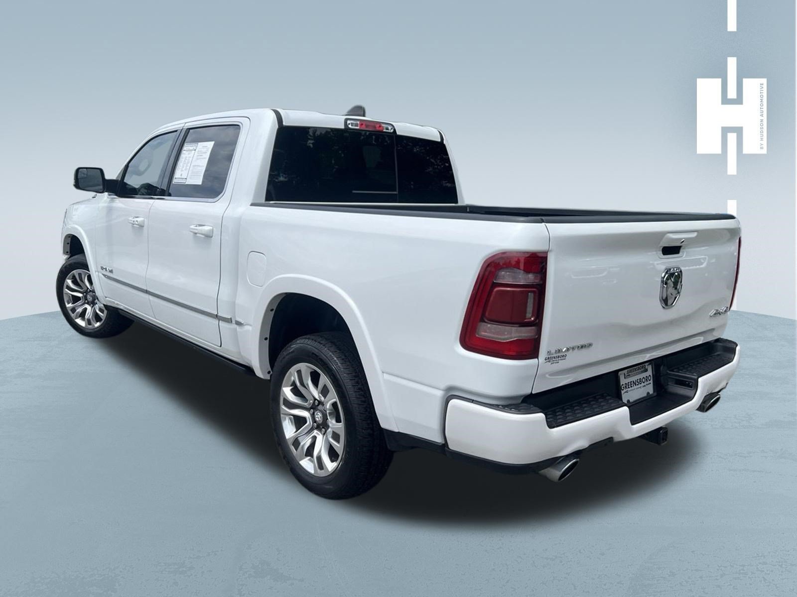 Used 2023 Ivory White Tri-Coat Pearlcoat Ram Limited image 3