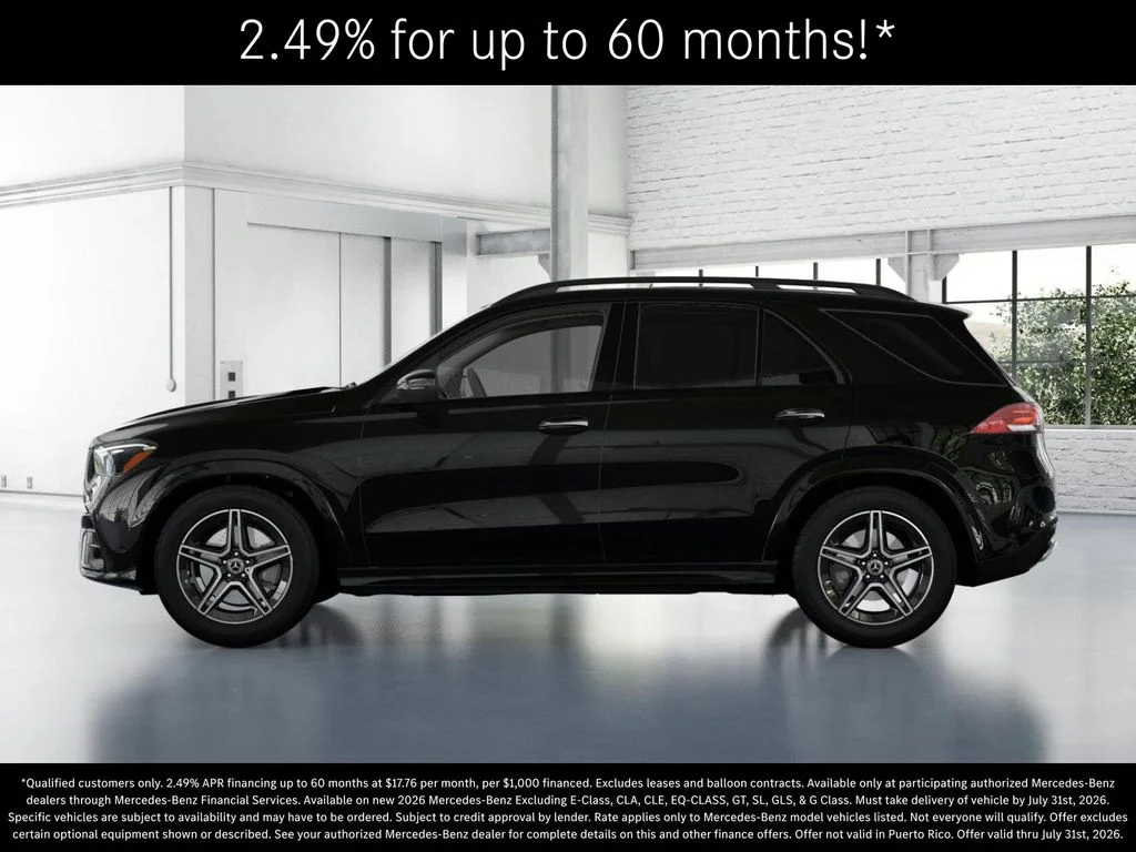 New 2026 Obsidian Black Metallic Mercedes-Benz GLE 350 image 34
