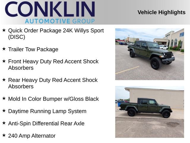 Used 2023 Green Jeep Willys image 2