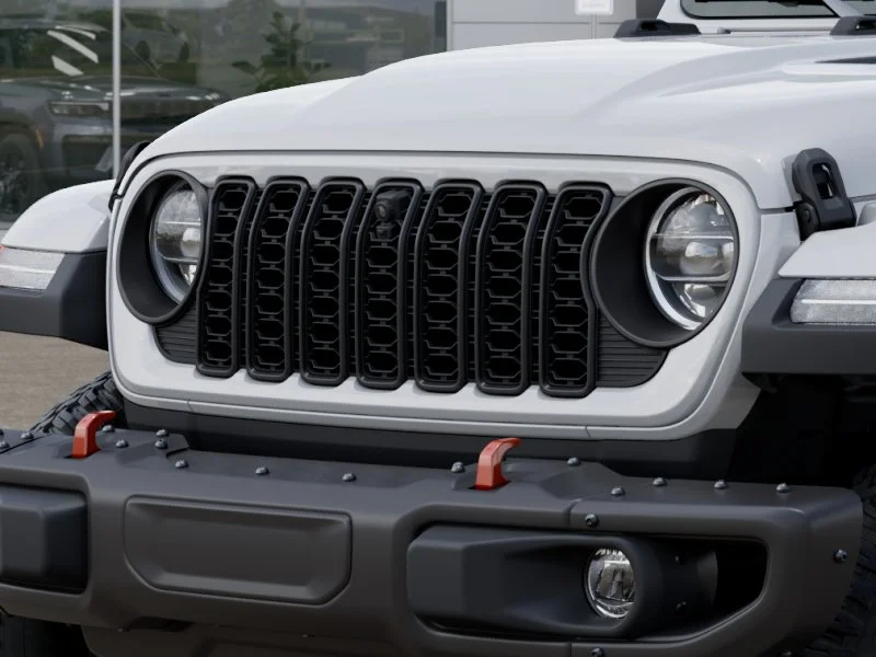 New 2026 Bright White Clear-Coat Exterior Paint Jeep Rubicon X image 37