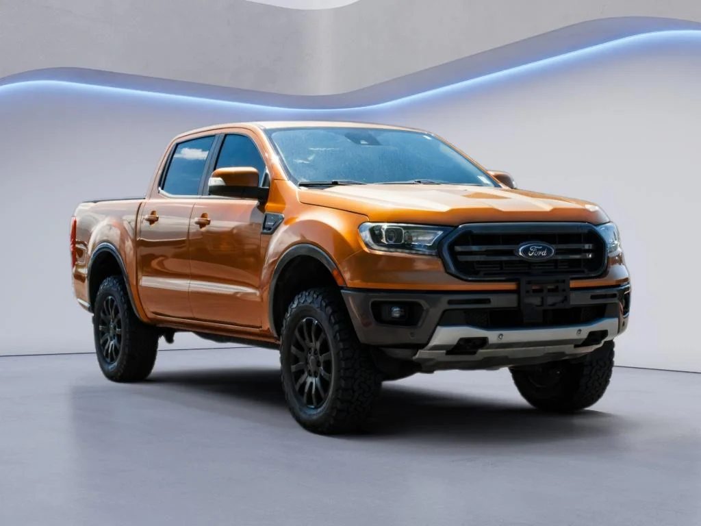 Used 2019 Orange Ford LARIAT image 3