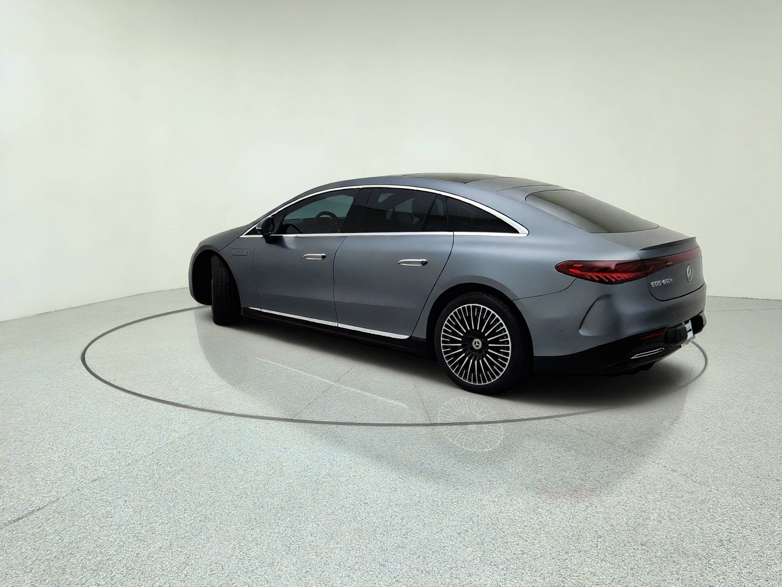 Certified Used 2022 MANUFAKTUR Selenite Grey Magno Mercedes-Benz EQS 450+ Exclusive Trim image 12
