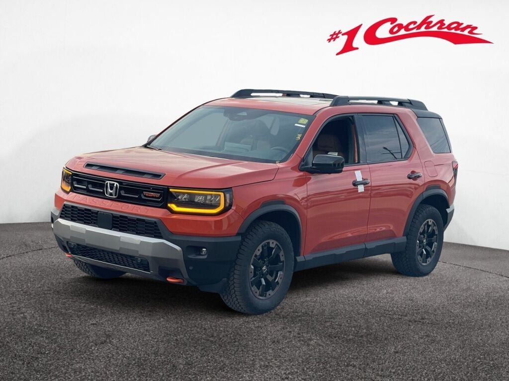 New 2026 Sunset Orange Honda TrailSport Elite image 3