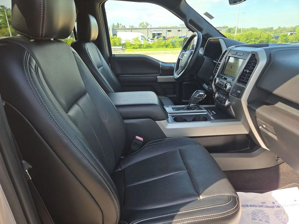 Used 2018 Ingot Silver Metallic Ford Lariat image 18