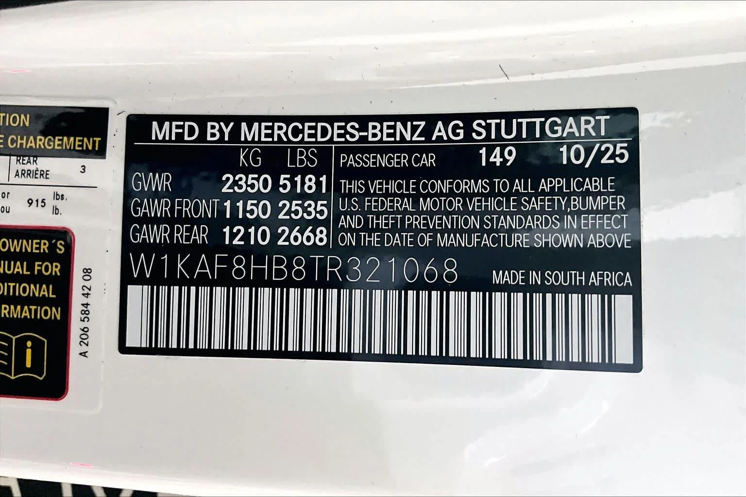 New 2026 Polar White Mercedes-Benz AMG® C 43 image 13