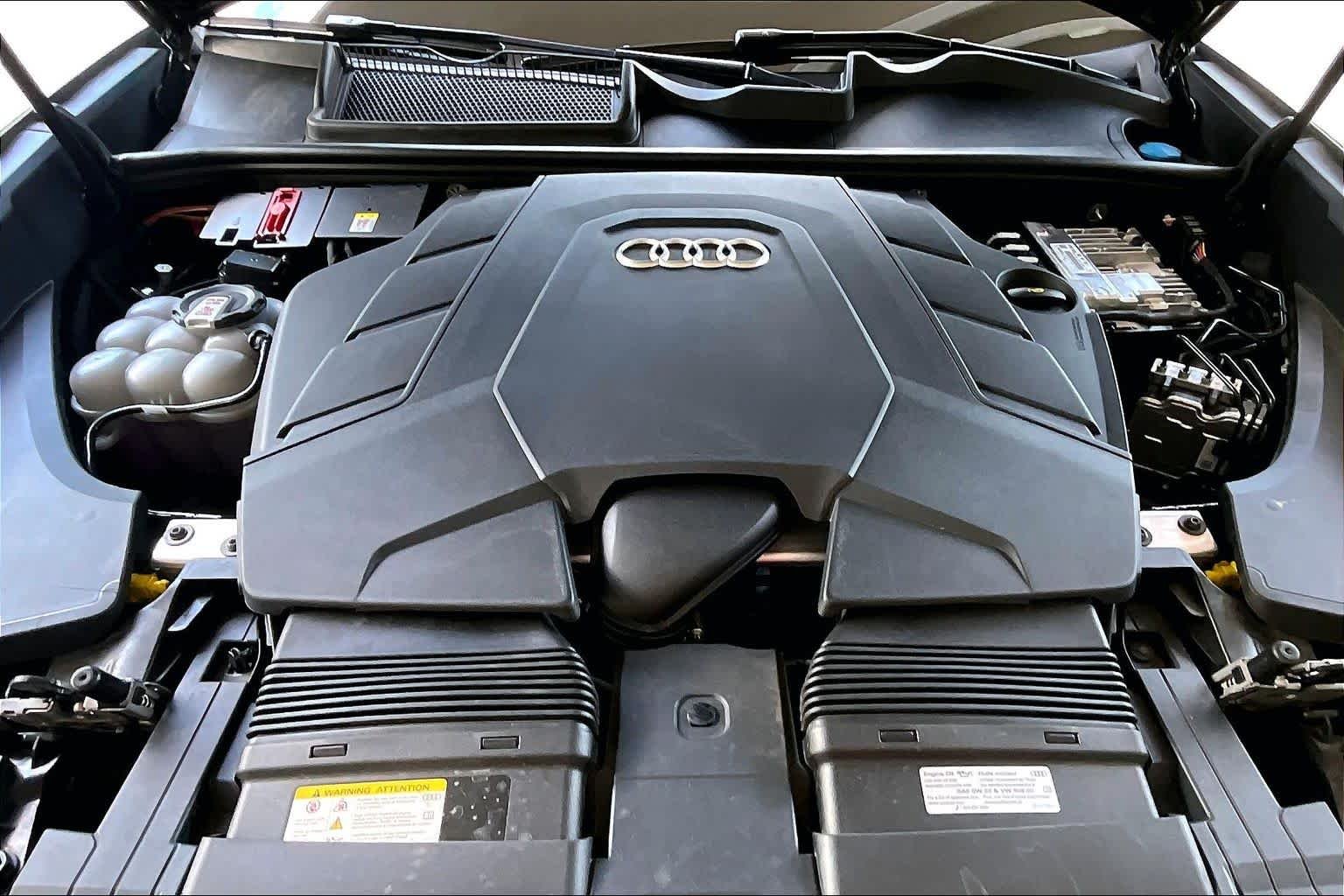 Used 2024 Mythos Black Metallic Audi Premium Plus image 32