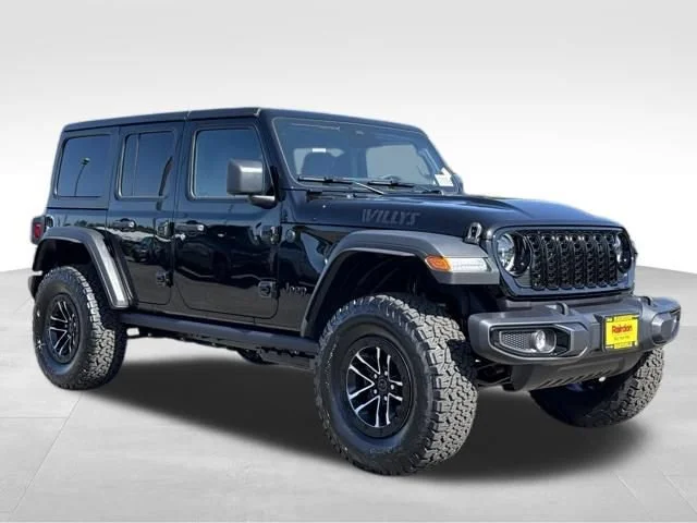 New 2026 Black Clearcoat Jeep Willys image 1