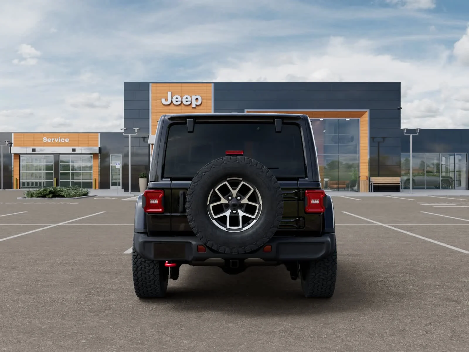 New 2027 Black Clearcoat Jeep Rubicon image 7