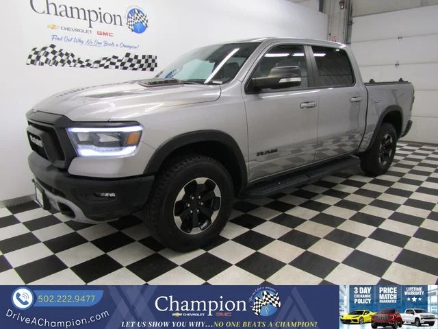 Used 2021 Silver Ram Rebel image 13