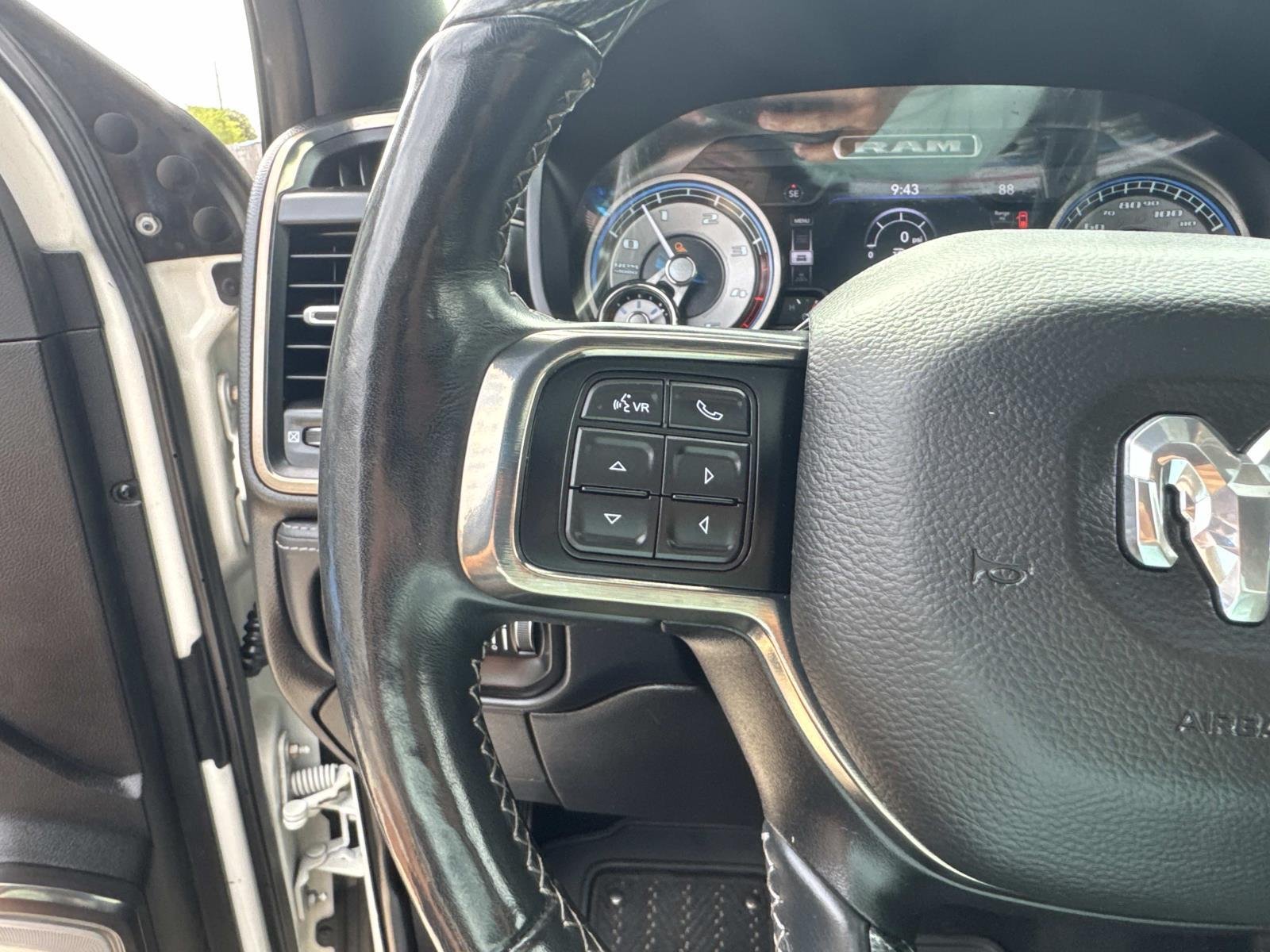 Used 2019 Pearl White Ram Limited image 23