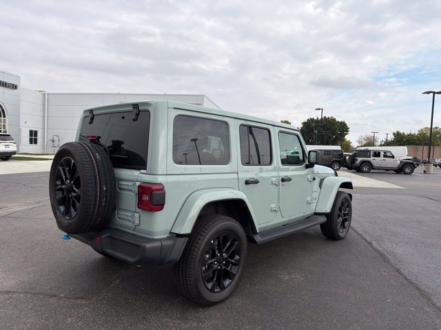 Used 2023 Gray Jeep Sahara 4xe image 3