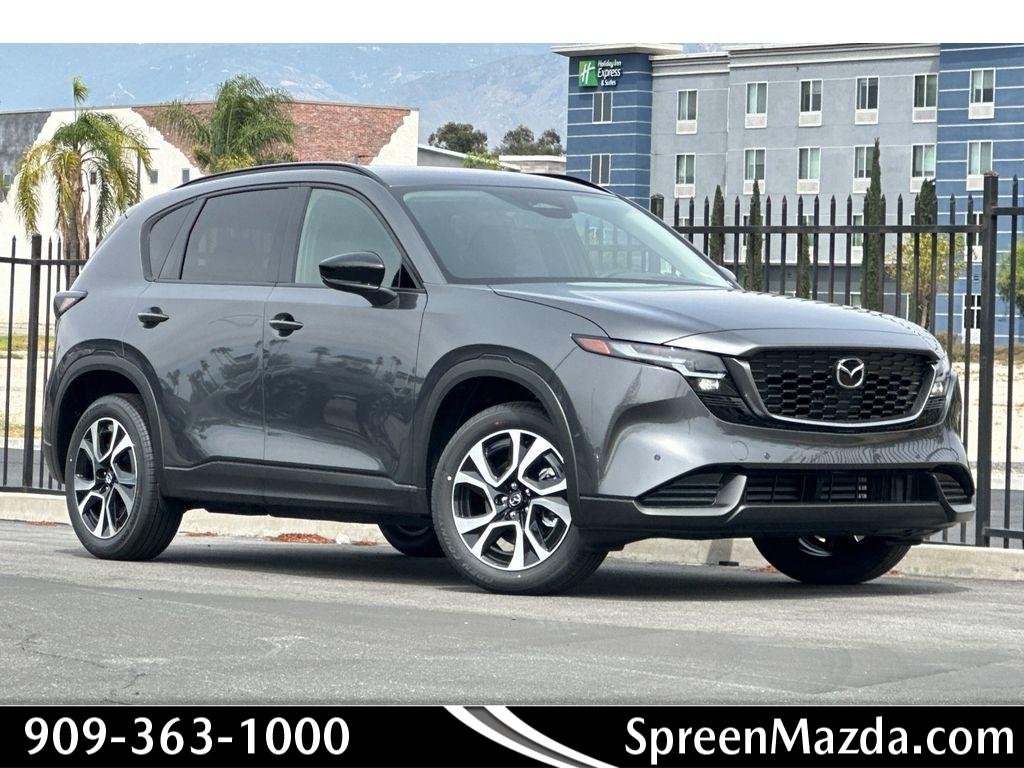 New 2026 Machine Gray Metallic Mazda 2.5 S Preferred AWD image 1