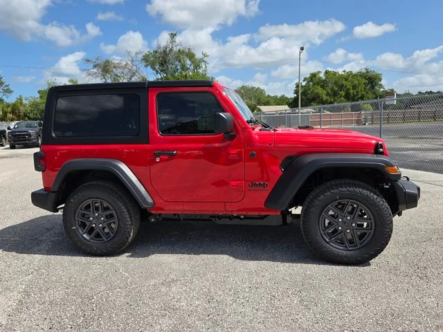 New 2026 Firecracker Red Clear-Coat Exterior Paint Jeep Sport S image 8