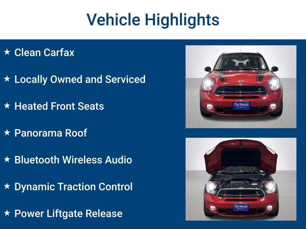 Used 2016 Blazing Red MINI Base image 3