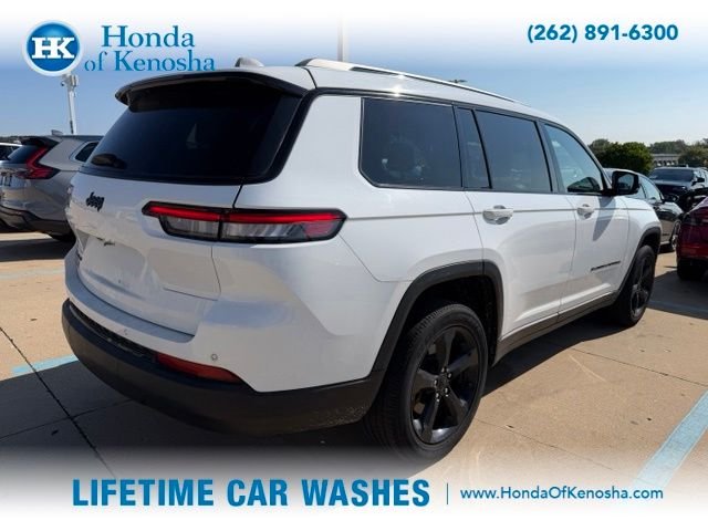 Used 2021 Bright White Clearcoat Jeep Altitude image 2