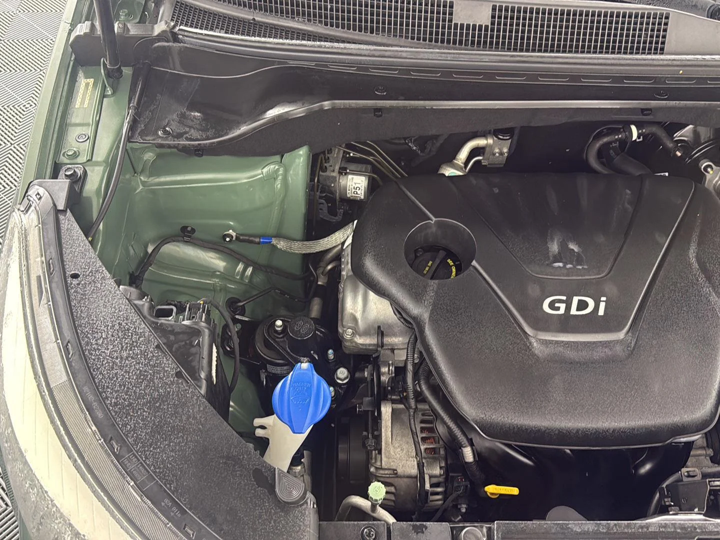Used 2014 Kale Green Kia Base image 21