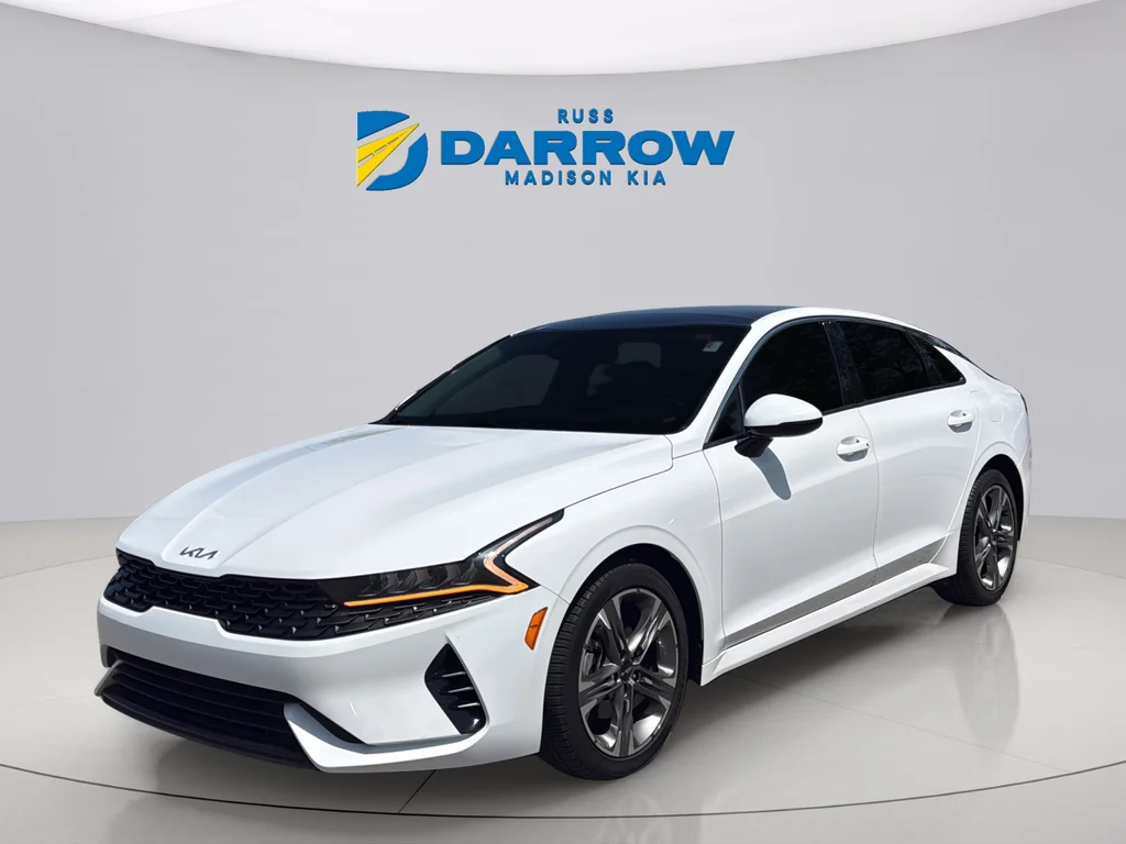 Certified Used 2023 Glacial White Pearl Kia EX image 1
