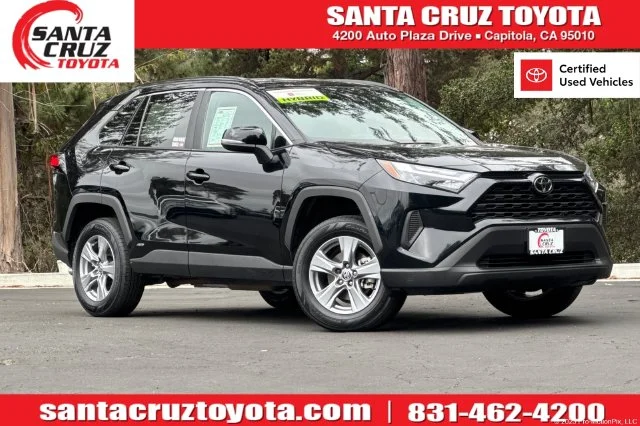 Certified Used 2025 Black Toyota XLE image 1