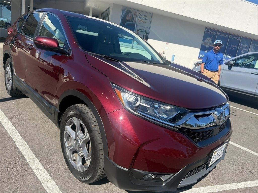 Certified Used 2019 Basque Red Pearl II Honda EX image 5