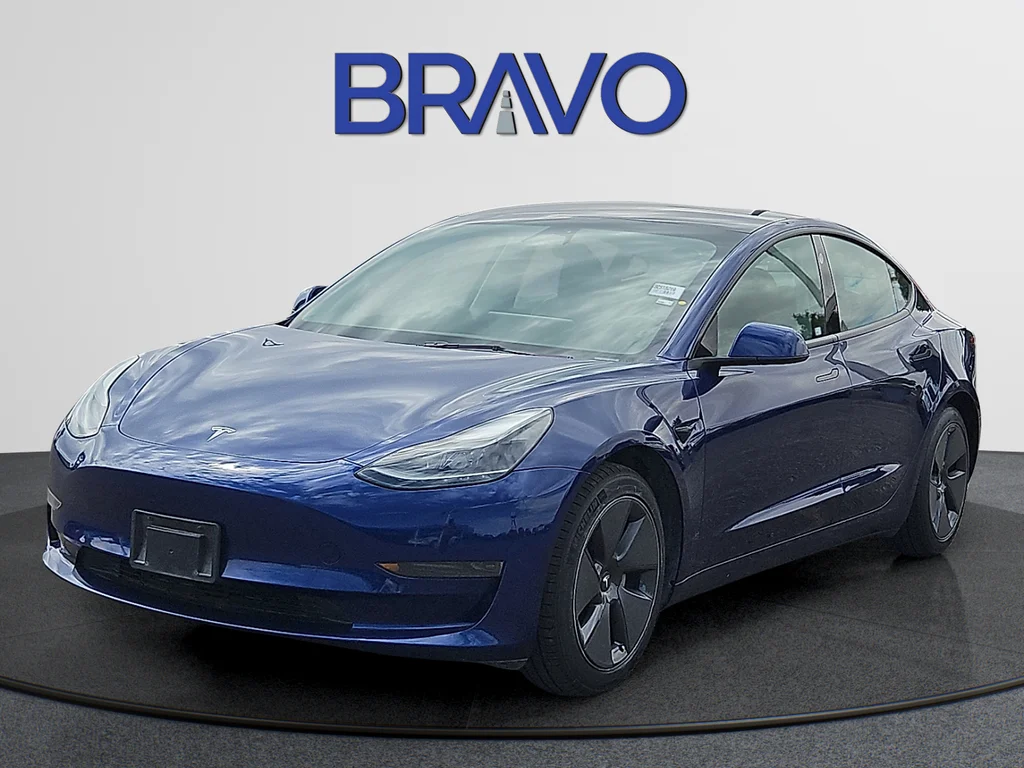Used 2023 Blue Tesla Base image 1