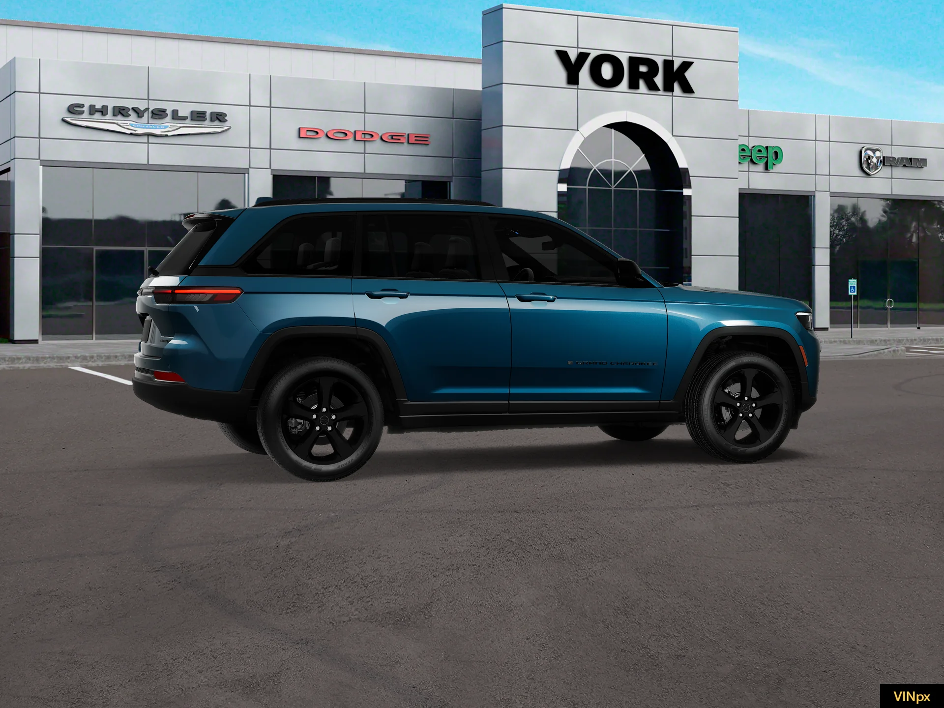 New 2027 Fathom Blue Pearl-Coat Paint Jeep Limited image 15