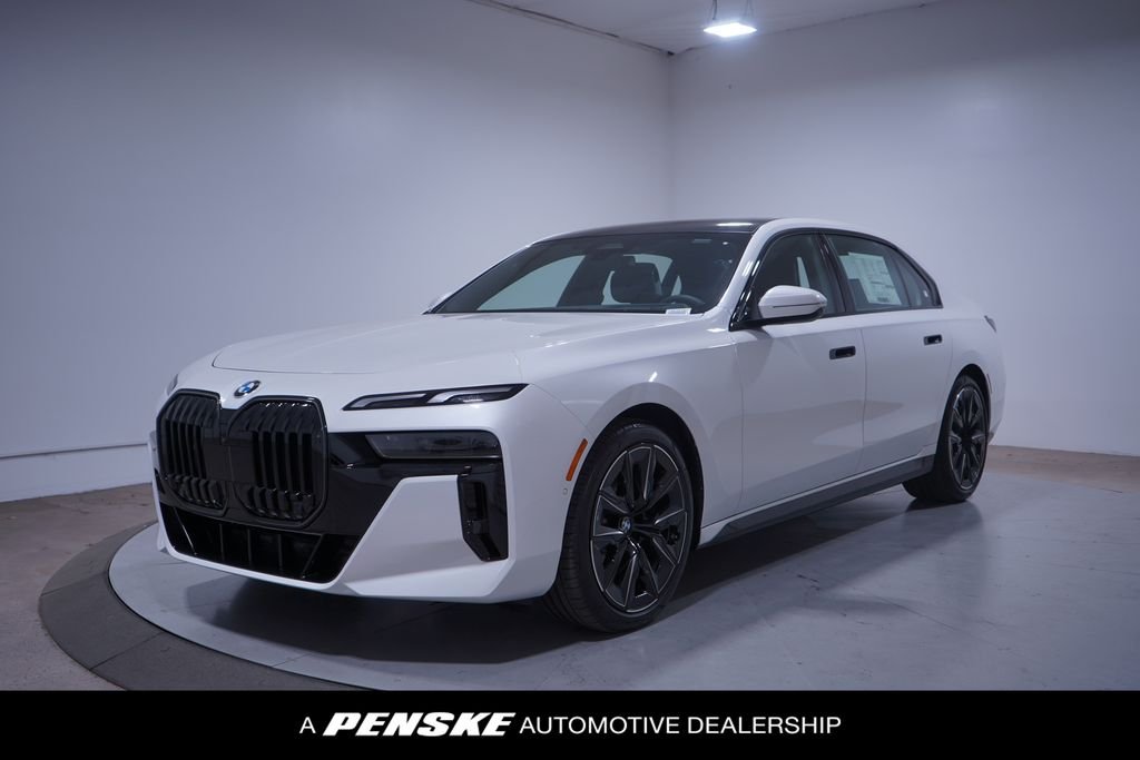 Used 2026 Mineral White Metallic BMW 740i image 1