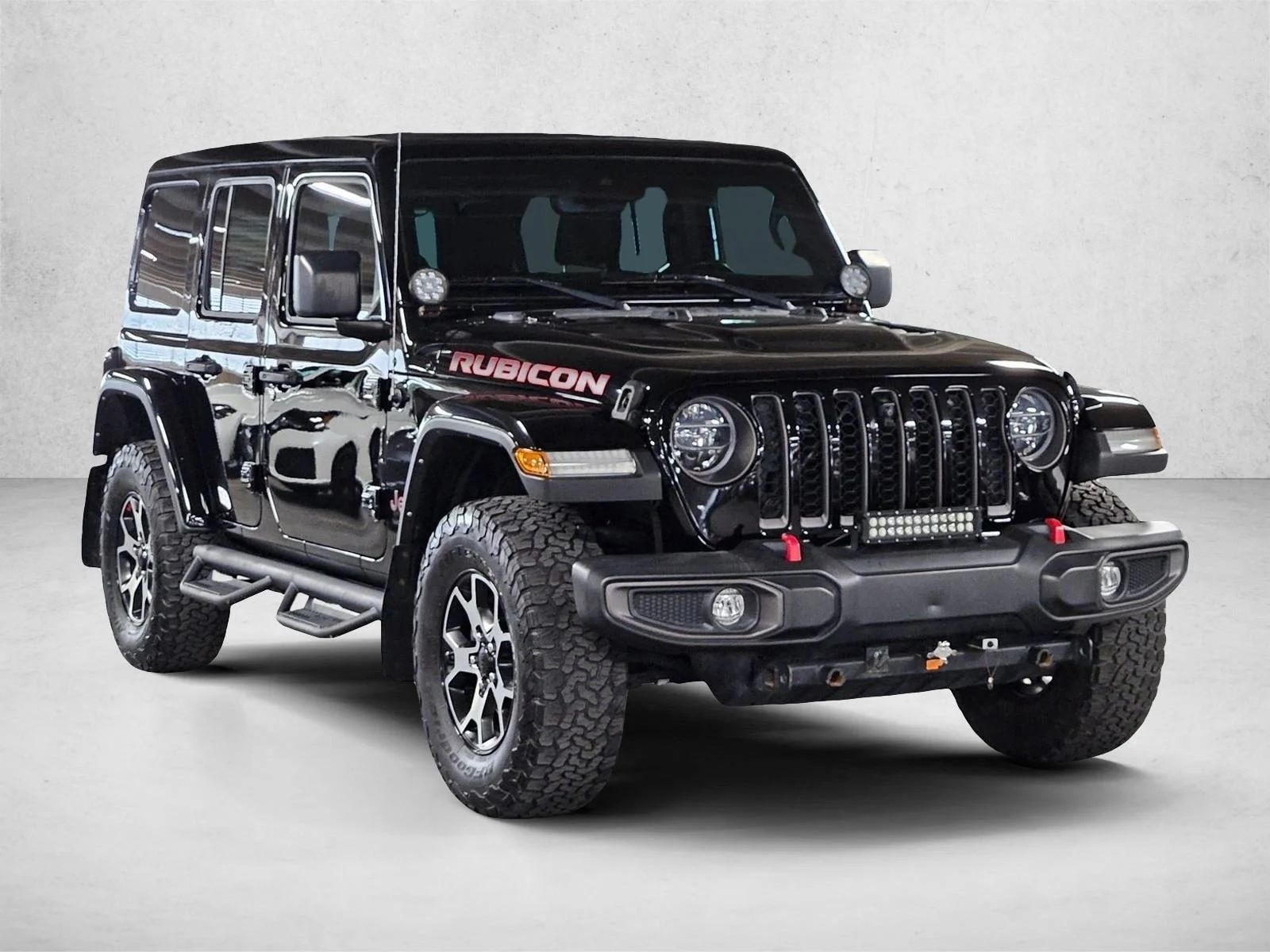 Used 2021 Black Clearcoat Jeep Unlimited Rubicon image 3